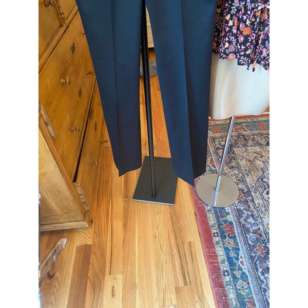 AK Anne Klein Stretch Black Straight Leg Dress Pants Women's Size 10 - Picture 7 of 9